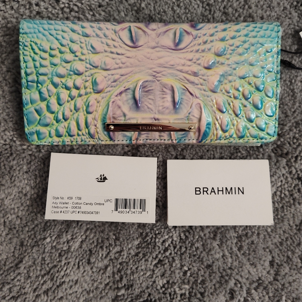 Brahmin Cotton Candy Ady Wallet - Picture 5 of 6